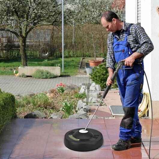 3000psi 16 Inch Pressure Washer Surface Cleaner Attachment - Color: Black D681-CL11731