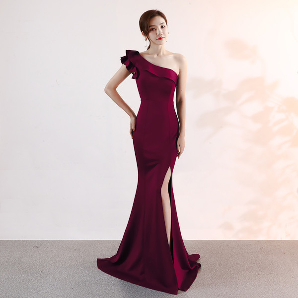 Evening dress elegant long sexy slim fishtail dress Q119-CJNSSYLY01133