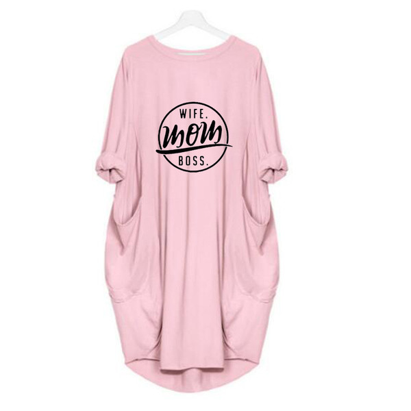 Casual loose pocket long sleeve print dress Q119-CJNSSYLY01748