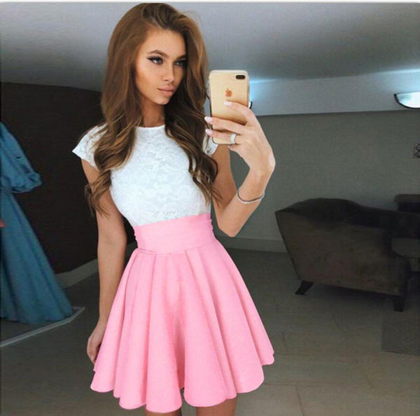 Lace stitching dress Q119-CJNSSYLY02352