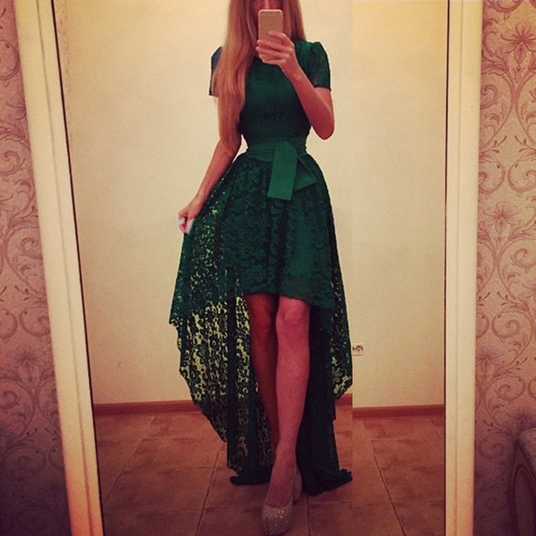 Asymmetrical hem swallowtail slim sexy dress Q119-CJNSSYLY01671