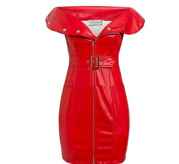 Leather skirt Q119-CJNSSYLY02574
