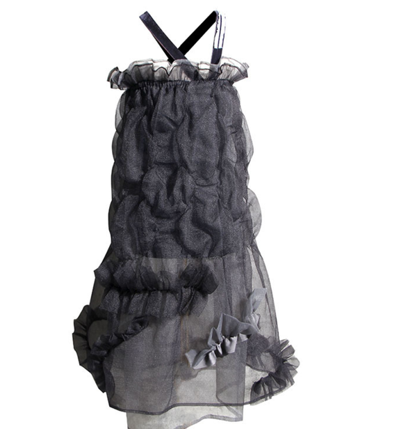 Niche dress 2021 Xia Ergen yarn wooden ear straps texture yarn deconstructed tube top skirt + skirt Q119-CJNSSYLY02047