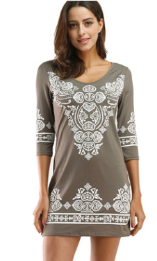 Amazon Europe and the United States original single cashew flower Slim stretch large size dress is  Q119-CJNSSYLY00139