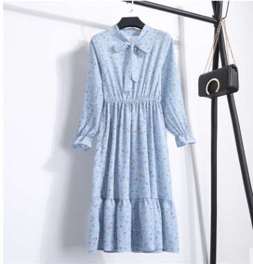 Chiffon floral dress Q119-CJNSSYLY01601