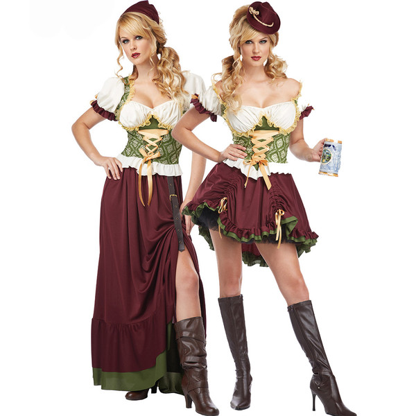 Masquerade Oktoberfest Vintage Dress Q119-CJNSSYLY00633