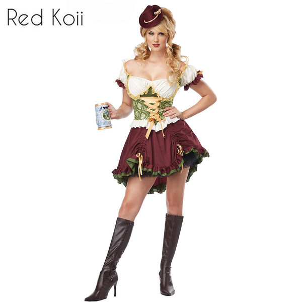 Masquerade Oktoberfest Vintage Dress Q119-CJNSSYLY00633