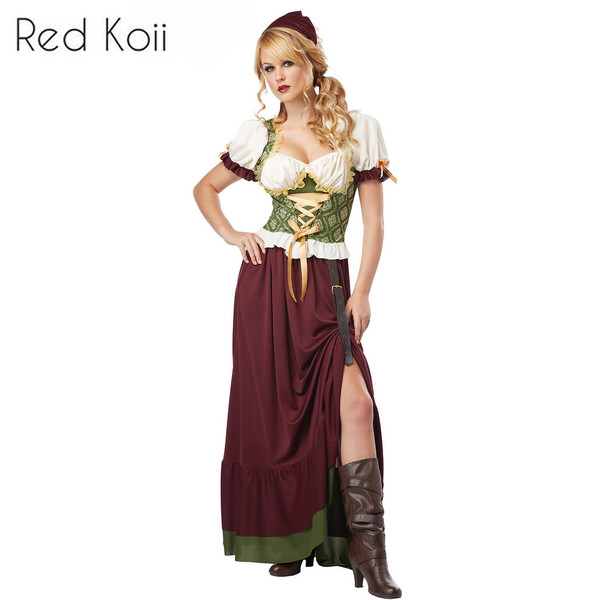 Masquerade Oktoberfest Vintage Dress Q119-CJNSSYLY00633
