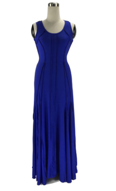 Sexy fashion large size maxi dress Q119-CJNSSYLY00235