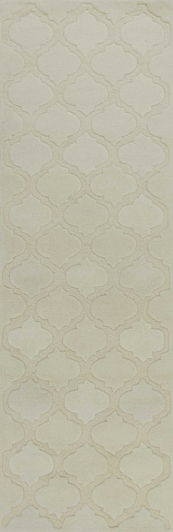 3' X 5' Grey Hand Tufted Geometric Indoor Area Rug N270-352352