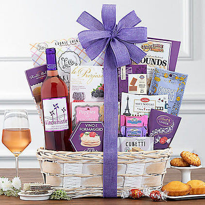 Windwhistle Moscato: Wine Gift Basket Z954-WC-733