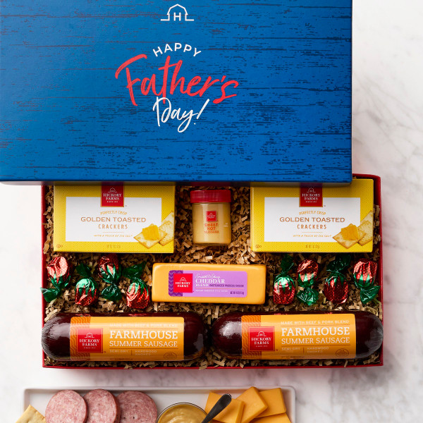 Happy Father's Day: Cheese & Meat Gift Box Z954-GC-5170
