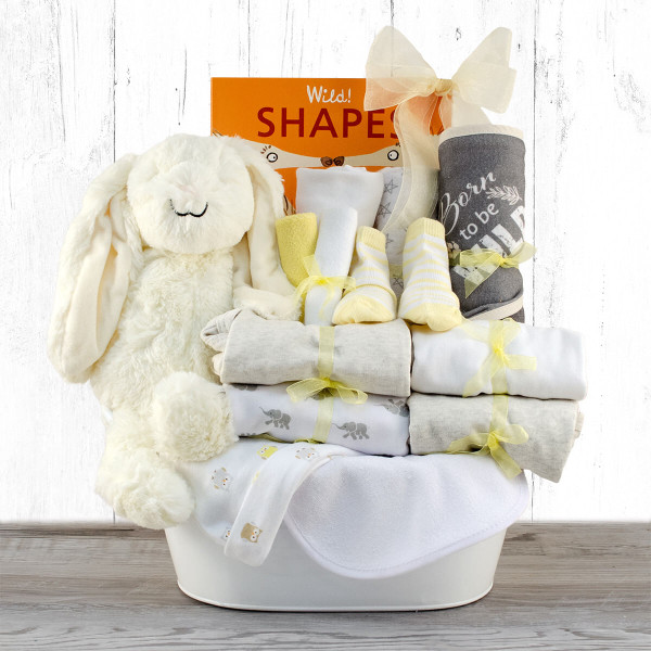 Born to be Wild: New Baby Gift Basket Z954-CPB-180