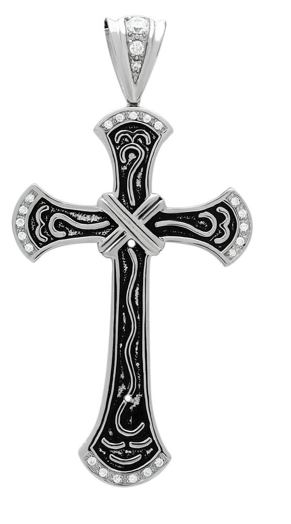 TK456 - High polished (no plating) Stainless Steel Chain Pendant with No Stone A874-TK456