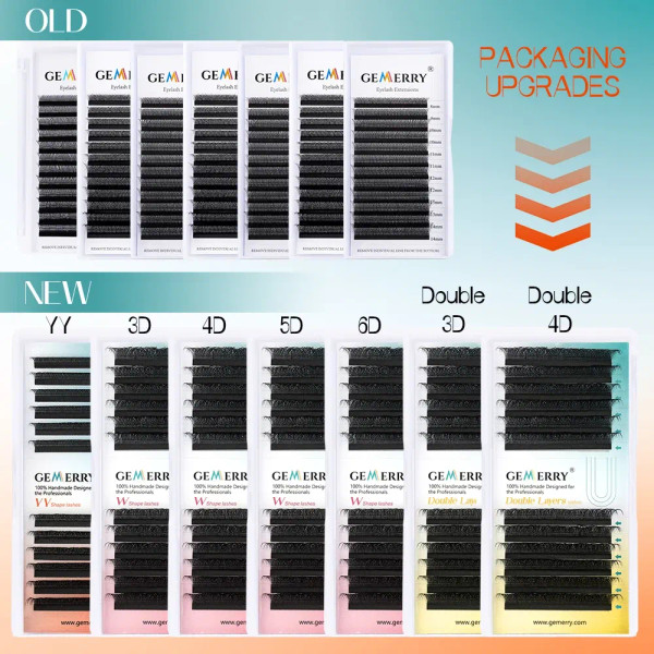 Color: Clear, Curl: D, Thickness: 0.07mm, Length: 14mm, Ships From: CHINA - Gemerry YY Shaped Eyela F640-12000039209050321