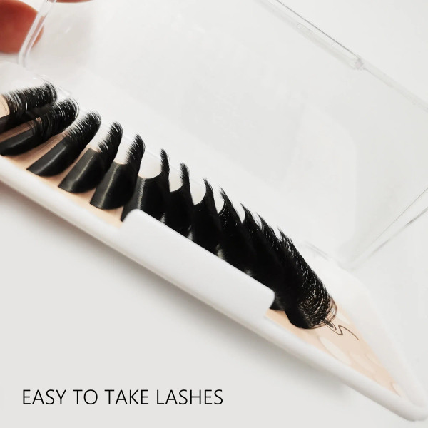 Curl: D, Thickness: 0.07mm, Length: 15mm - Eyelashes W 5d W Lashes 5d Cilios 5d Wire Bundles 0.07 8 F640-12000031863876738
