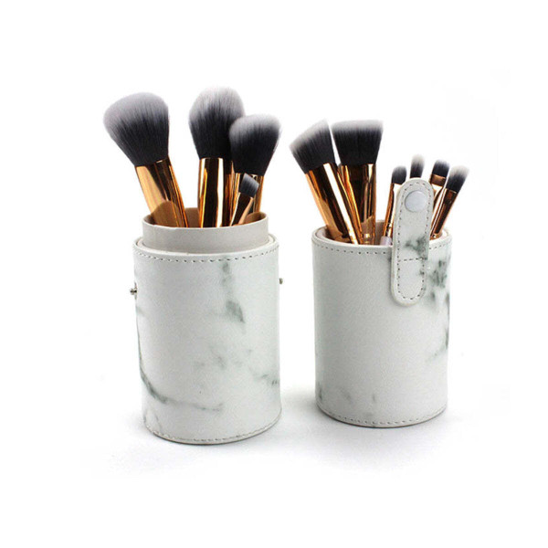 La Canica 10 In 1 Makeup Brush Set With Travel Friendly Container F369-4442730168406