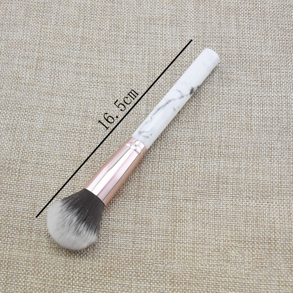 style: G - Single Marble Makeup Brush Pattern Flame Repairing Highlight Blush Brush Q119-CJHZ102450407GT