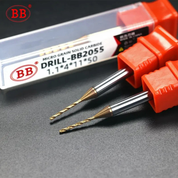 Hole Diameter: 7.2mm - BB 0.3~2.02mm Micro Drill Solid Carbide Bit Mini CNC Hole Making 3D Shank Di F640-12000031713133282