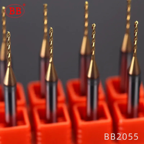 Hole Diameter: 0.8mm - BB 0.3~2.02mm Micro Drill Solid Carbide Bit Mini CNC Hole Making 3D Shank Di F640-12000031713133334