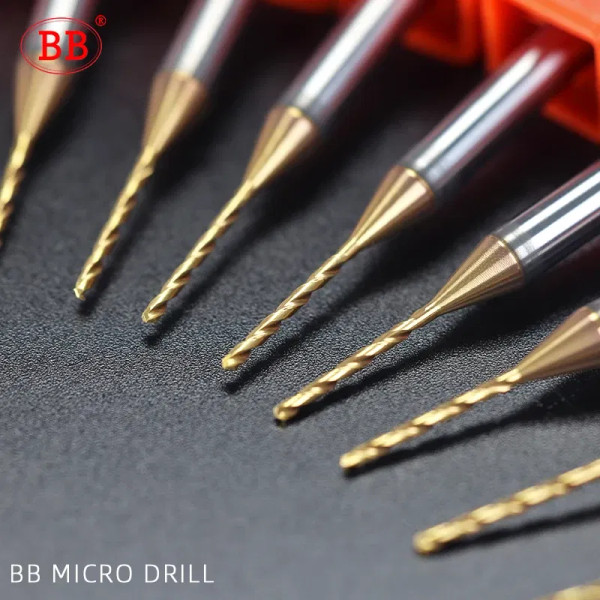 Hole Diameter: 0.9mm - BB 2.03-3.75mm Micro Drill Mini Coated Solid Carbide Bit Metal Iron Steel Ho F640-12000031713261091