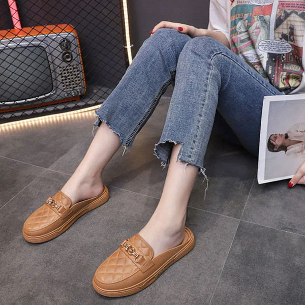 Color: WHITE, Shoe Size: 37 - Summer New Style Women's Soft Bottom Anti-slip Versatile Outer Wear B F640-12000044836968095