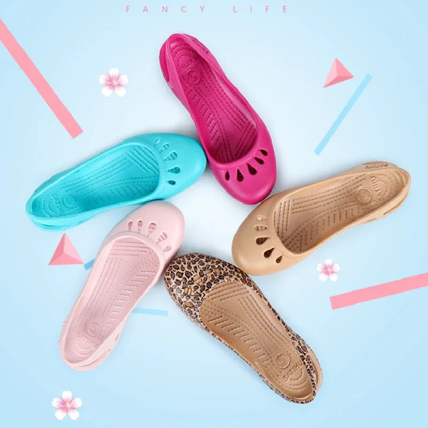 Color: Pink, Shoe Size: 40 - Self shipped Satihu Summer New Lightweight Anti Slip Hole Shoes  Clog  F640-12000037947365590