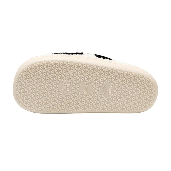 Color: green, Shoe Size: 3.5 - New Fuzzy Slippers Fashion Checker Indoor Embroidery Houseshoes Cozy F640-12000035944199930