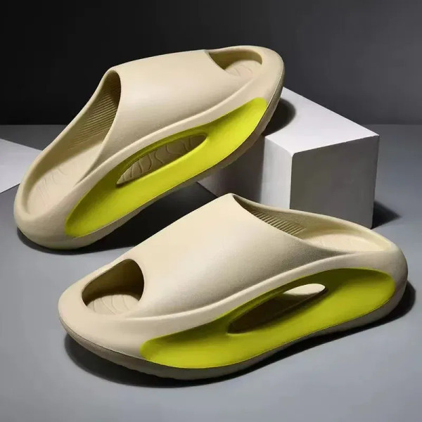 Color: WHITE, Shoe Size: 42 - Sandals Men Summer Fashion Non-slip Wear-resistant Thick Soles to Inc F640-12000037914244363