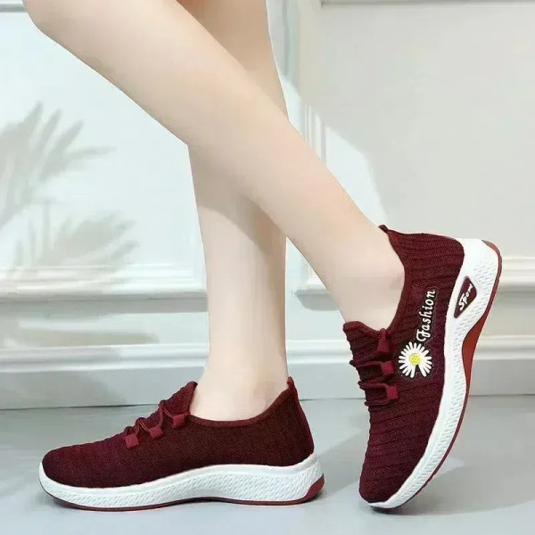 Color: MULTI, Shoe Size: 38 - Fashionable sports shoes for women, thick and breathable soft soled m F640-12000042946684947