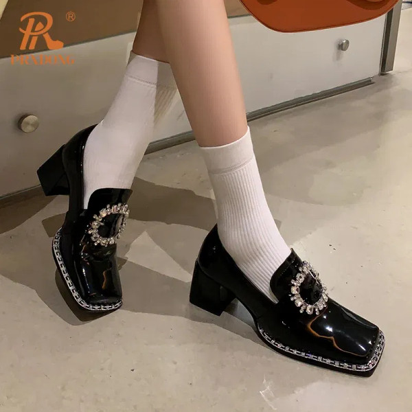 Color: Beige, Shoe Size: 34, Ships From: CHINA - PRXDONG New Arrivals Genuine Leather Spring Summer F640-12000037354013001