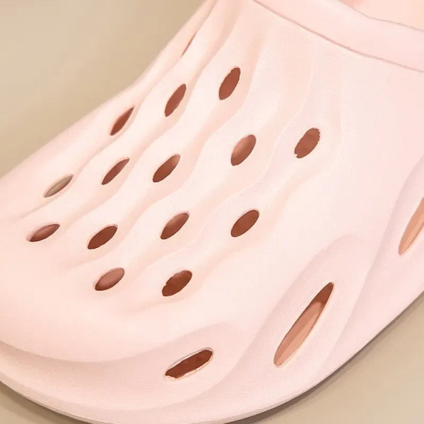 Shoe Size: 39, Color: Pink - Clogs Women Sandals Summer Casual EVA Lightweight Outdoor Women's Shoe F640-12000034803679653