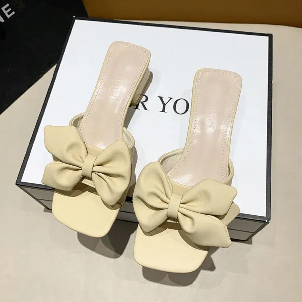 Color: Grape, Shoe Size: 39 - Large Size Women's Shoes 35-42 Summer Outer Wear Flat Slippers Wide S F640-12000028170137215