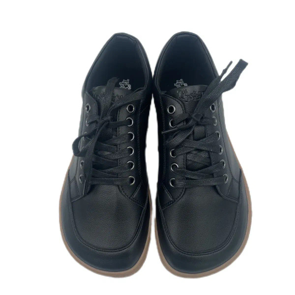 Color: Black, Shoe Size: 44, Ships From: CHINA - Tipsietoes 2024 Barefoot Leather Sneaker For Women F640-12000038136435065