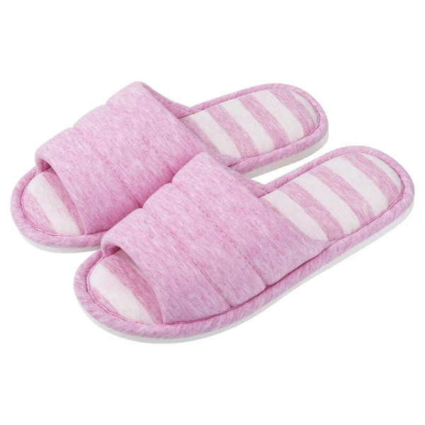 Color: Beige, Shoe Size: 35.5, Ships From: CHINA - Goosecret Indoor Soft Cotton Slippers For Women  F640-12000038906947594