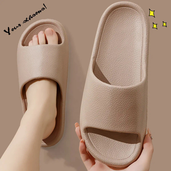 Shoe Size: 38, Color: black - Women's Solid Color Casual Simple Slipper, EVA Material, Comfortable  F640-12000039344453179