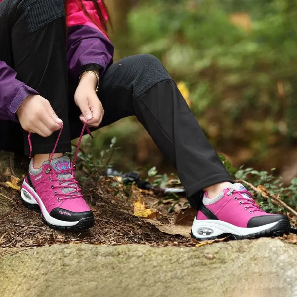 Shoe Size: 36, Color: Black - Ladies Sneakers Comfortable Breathable Platform Shoes Fashion Lace Up F640-12000037037772756