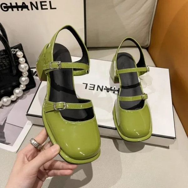 Color: Beige, Shoe Size: 37 - Non-slip Round Toe Sandals Ladies Casual 2023 Summer Hollow Beach Ele F640-12000037983727484