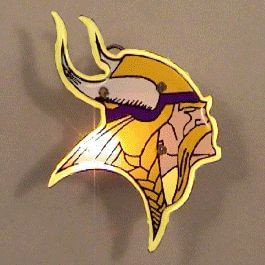 Minnesota Vikings Officially Licensed Flashing Lapel Pin A706-2390000