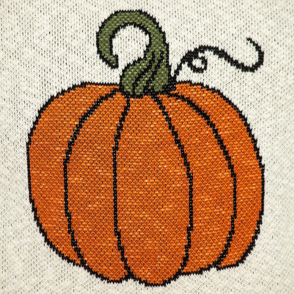 Pumpkin Silhouette Throw Pillow N270-383155