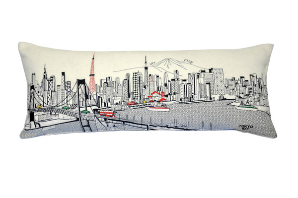 14" X 35" Cream Hometown Pride Wool Lumbar Throw Pillow N270-482619