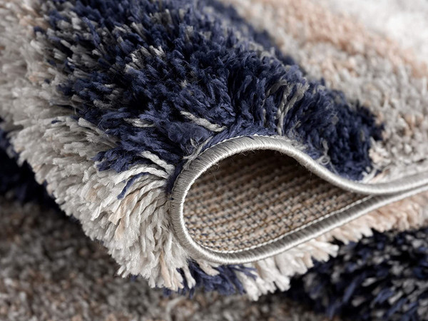 8' X 11' Gray And Black Strokes Area Rug N270-392355