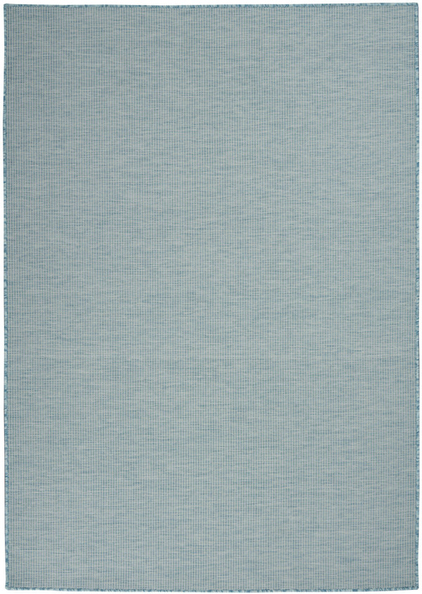 4' X 6' Aqua Power Loom Area Rug N270-522442