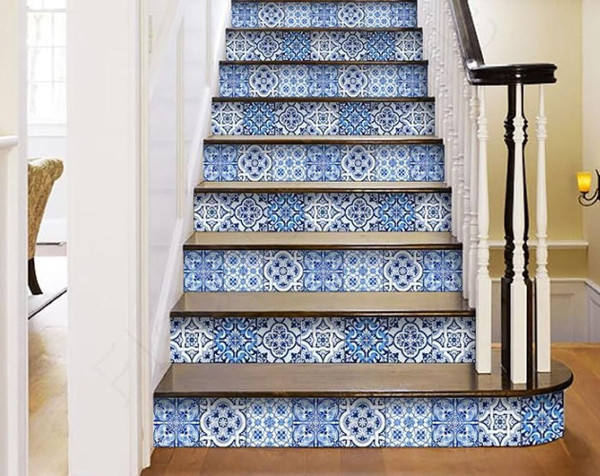 6" X 6" Azul Multi Mosaic Peel and Stick Tiles N270-400327