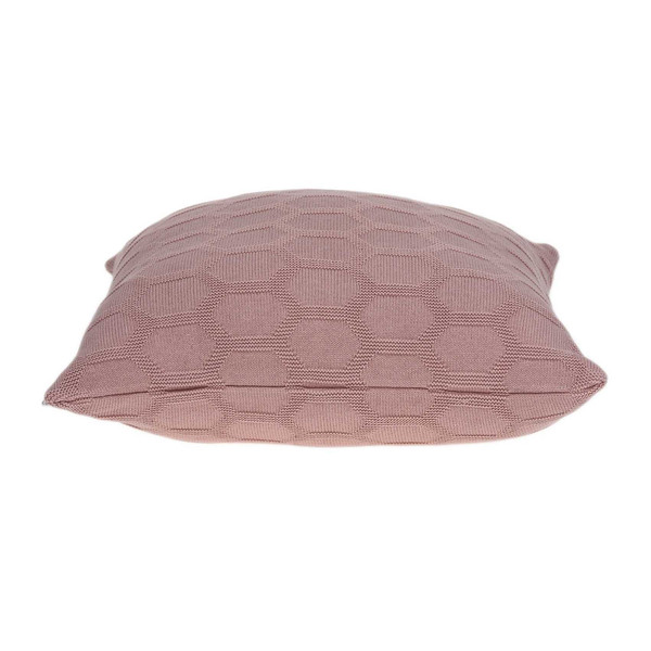 20" X 7" X 20" Transitional Pink Pillow Cover With Poly Insert N270-334075