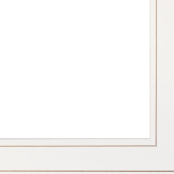 Set Of Two Paris 1 White Framed Print Wall Art N270-406629
