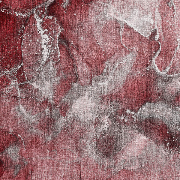 2' X 3' Merlot Abstract Washable Non Skid Indoor Outdoor Area Rug N270-560301