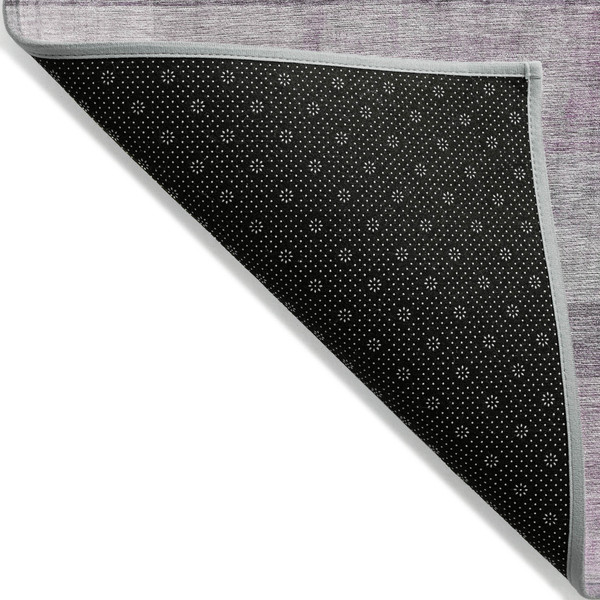 5' X 8' Purple Ombre Washable Non Skid Indoor Outdoor Area Rug N270-563668