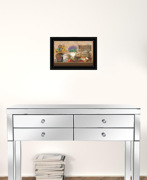 Antique Kitchen 2 Black Framed Print Kitchen Wall Art N270-406486
