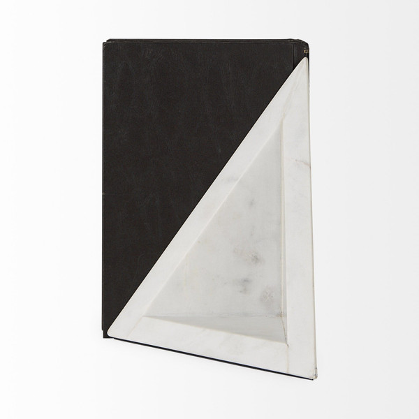 3D Modern Triangle Marble Bookends N270-392143